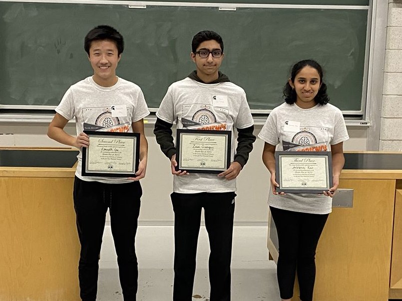 Winners of the 2020 Brain Bee Competition